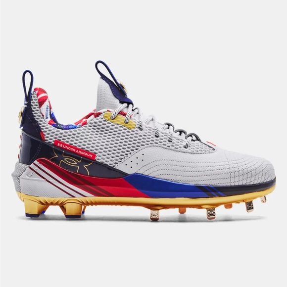 Under Armour Harper 7 baseball Cleats USA ST HOVR 3025645-100 Men’s Sz 13 - Picture 3 of 7